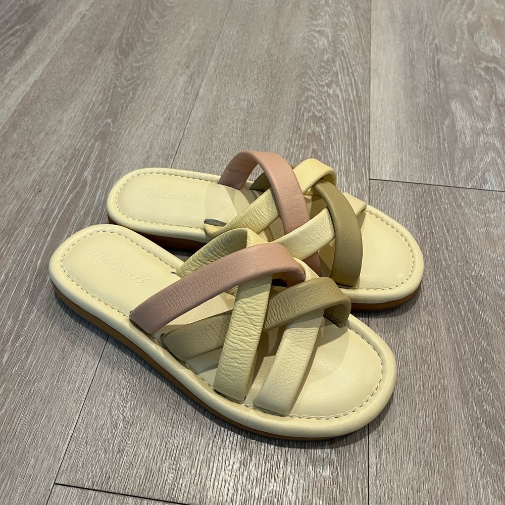 Madewell Leeandra Slide Sandal Sz 7.5